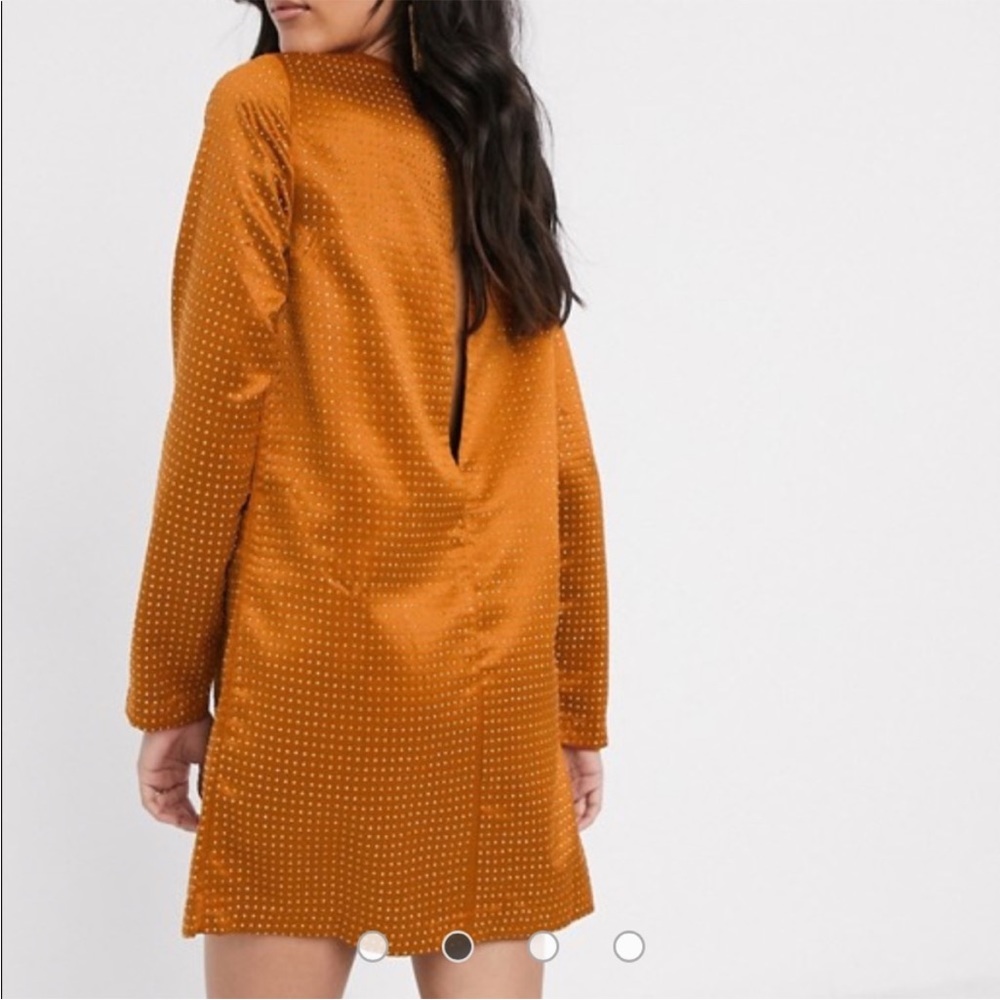 ASOS Mini Shift Dress with Stud Embellishment SZ US 6 EUC - Picture 2 of 9